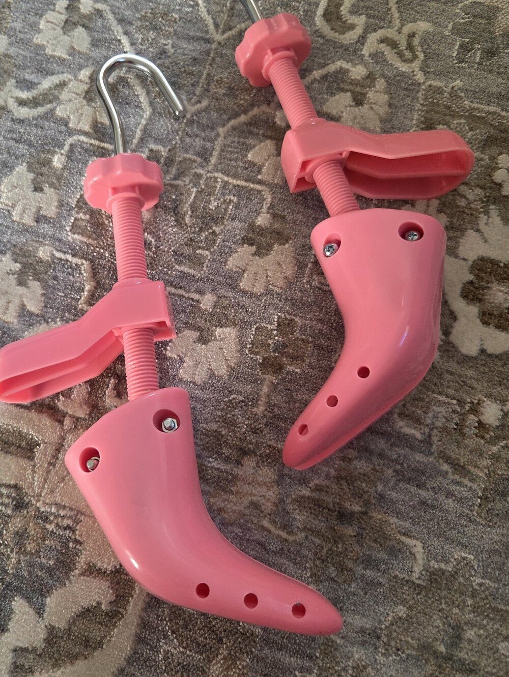 Pink Shoe Stretcher Pair - Adjustable Shoe Expander